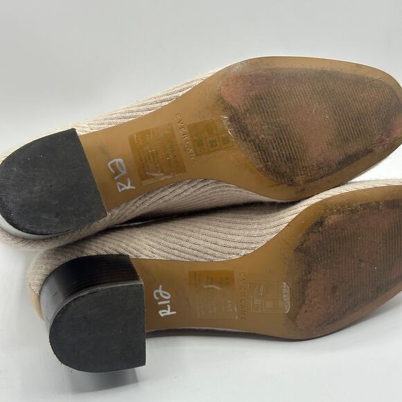 EVERLANE The Glove Boots in Oatmeal Wool Knit Cream Sz 10.5 - Picture 7 of 9